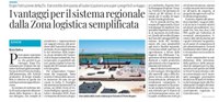 I vantaggi per il sistema regionale dalla Zona logistica semplificata