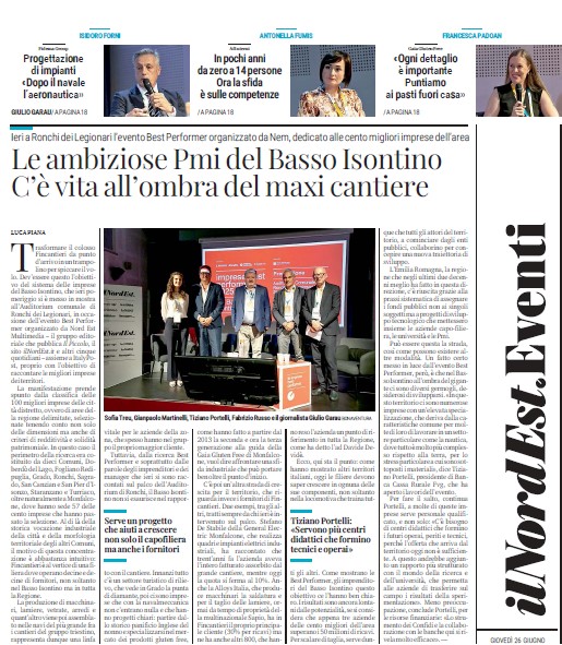 Le ambiziose PMI del Basso Isontino: c’è vita all’ombra del maxi cantiere