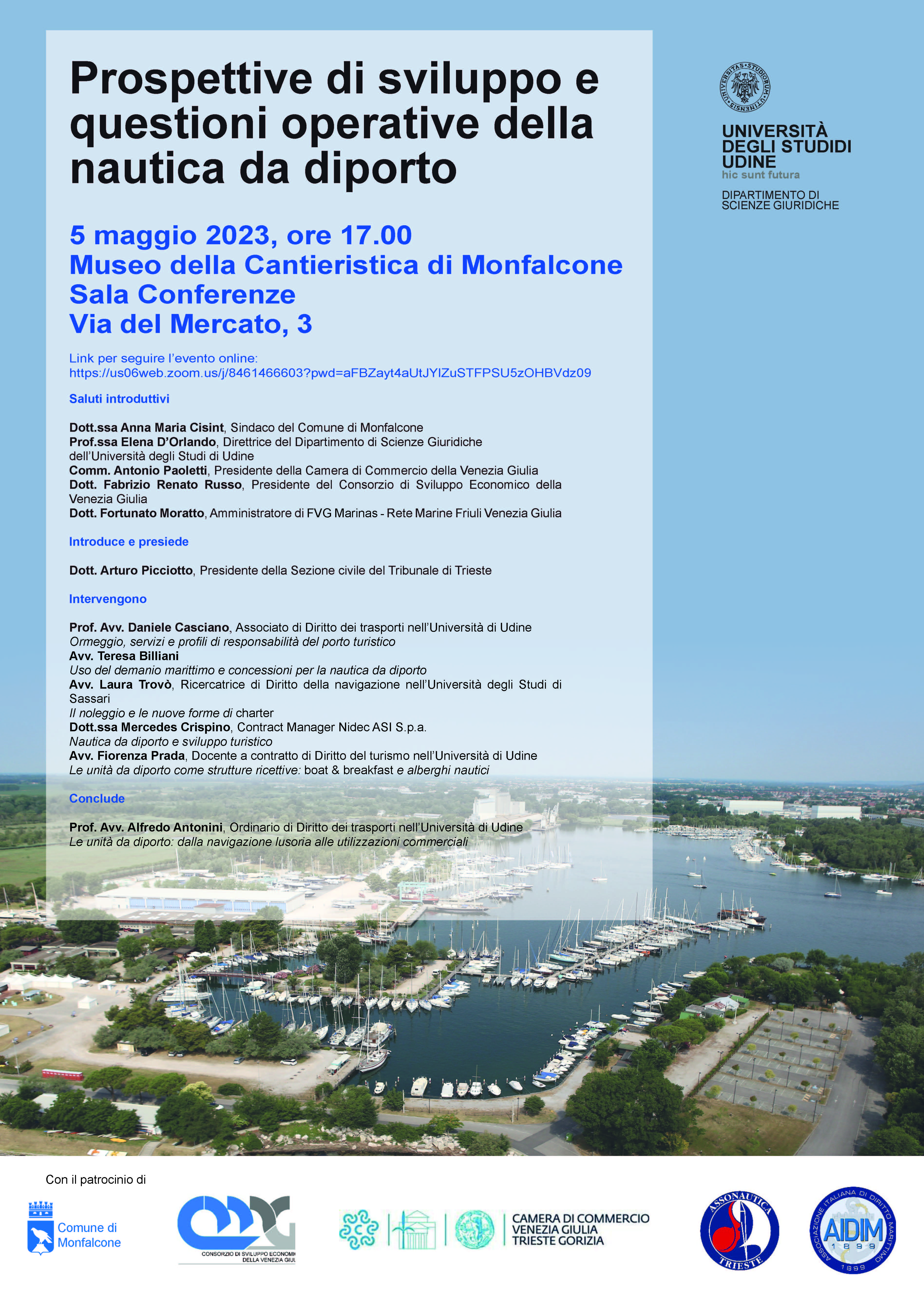 Prospettive di sviluppo e questioni operative della nautica da diporto